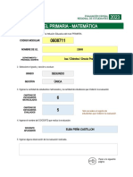 Aplicatio Primaria Matematica Segundo