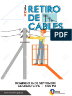 Retiro de Cables