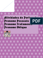 Atividade de Português Pronomes (1)