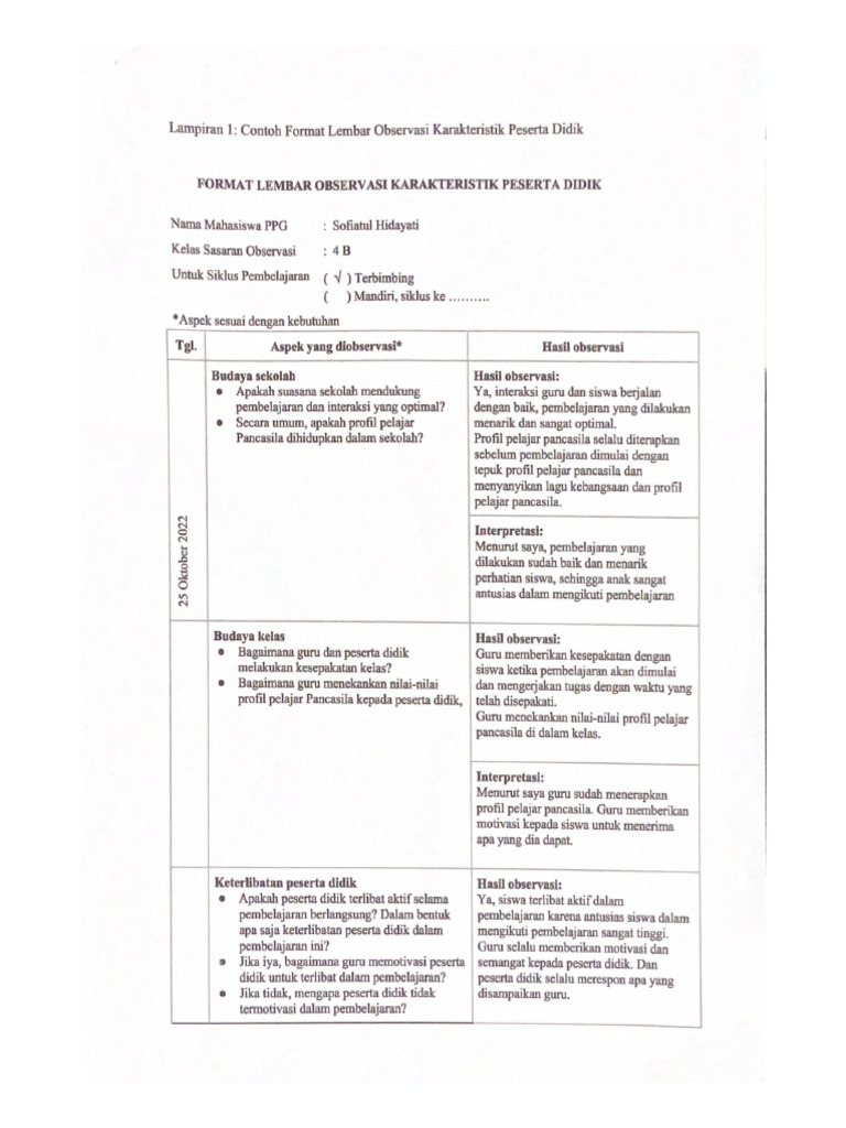 Hasil observasi ppl 1 pdf
