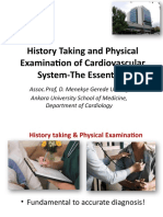 History Taking and Physical Examination of Cardiovascular System-The Essentials