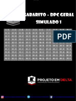 Gabarito - DPC-Turma Geral 2023 - Simulado 1 - Projeto em Delta