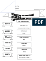 Daftar Piket Kelas Vi