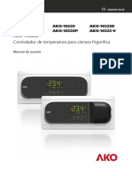 AKO-16523, AKO-16520 1652H301 Ed.09 Control de Temperatura MANUAL MC