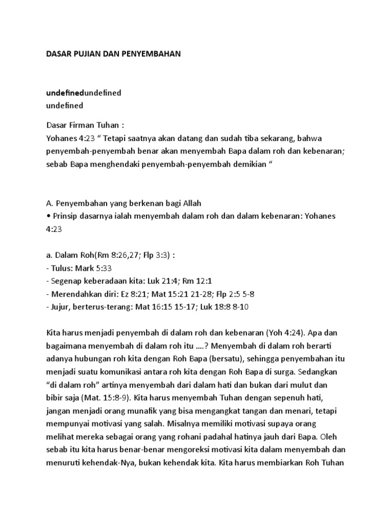 Pujian Penyembahan Kunci Mendekatkan Diri pada Tuhan dengan Ikhlas dan Penuh Rasa Syukur