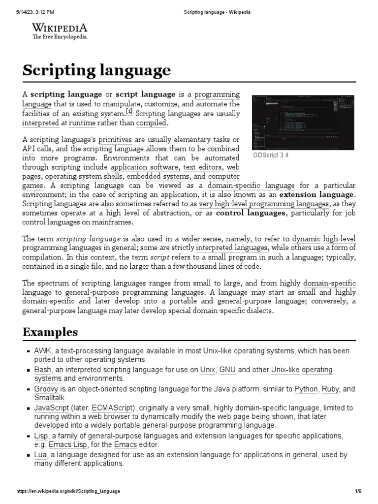 Programming language - Wikipedia