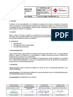 Procedimiento de Acciones Correctivas y Preventivas