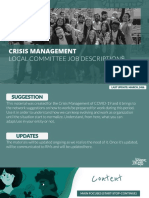 Crisis Management JDs For LCs