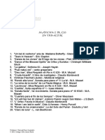 Audicions 1r ESO - 2n Trimestre