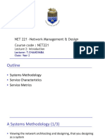 NET 221 - Network Management & Design