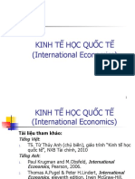 Chương I. Tổng quan kinh tế học quốc tế 