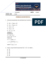 Pembahasan Kuis Akademik 1 November 2022