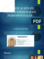 Clasificación de Las Enfermedades Periodontales.