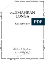 ACEMAŞİRAN LONGA Udi Sabri Bey - TAYDAŞ - Sibelius Edition