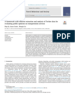 A Framework With Efficient Extraction and Analysis of Twitter Data For Evaluating Public Opinions On Transportation Services