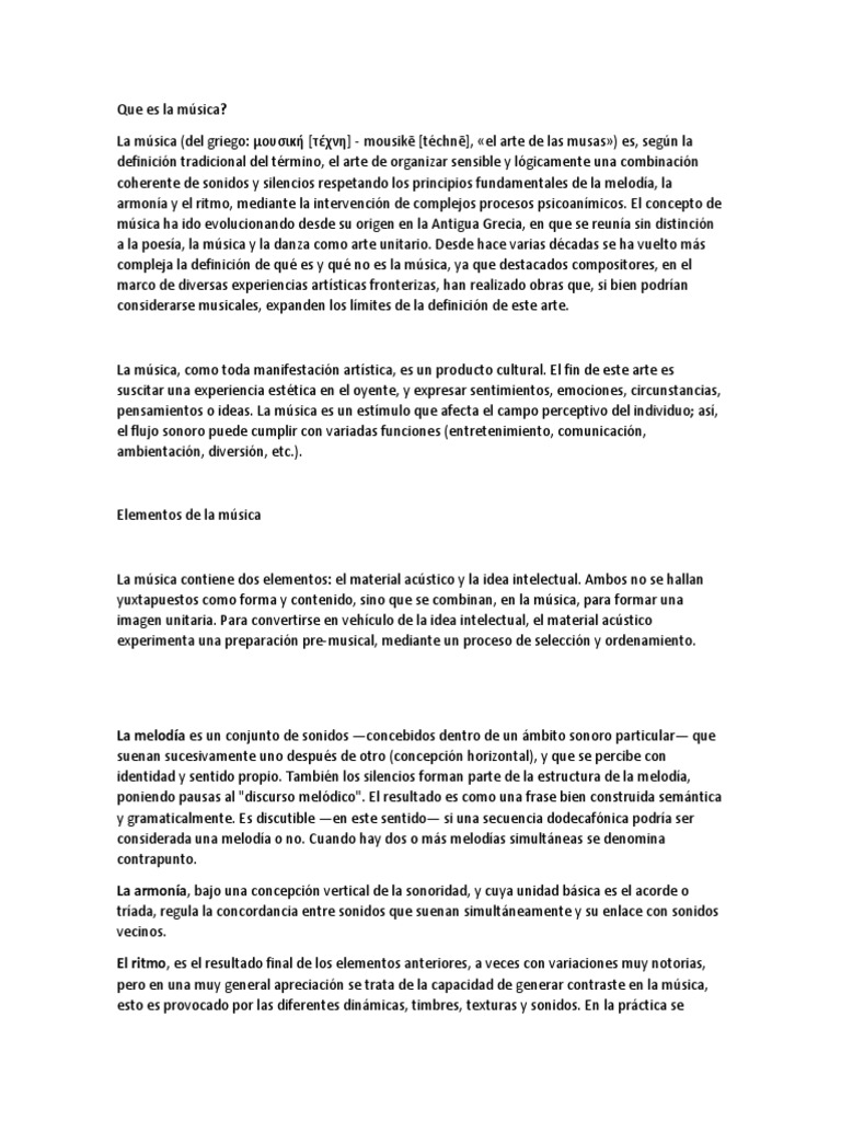 Teoria Musical PDF Teoría musical Composiciones Musicales