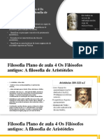 Filosofia Plano de Aula 4 Aristóteles