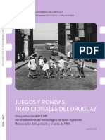 Juegos y Rondas Tradicionales Del Uruguay - AGU - CDM