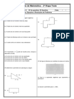 13º Lista de Exercicío - 3º Revisão - 2ºet. Teste