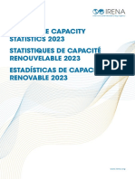 IRENA 2023 Estadisticas de Capacidad Renovable