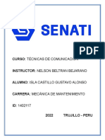 Tarea 2 - Isla Castillo - Tecnicas de Comunicación