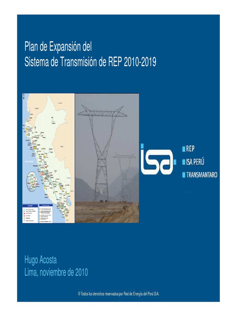 Expansión del Sistema de Transmisión REP 2010-2019 | PDF | Tecnología
