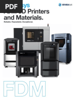 FDM Systems and Materials Overview - en Brochure