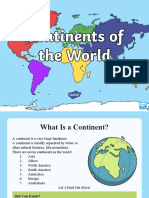 Continents of The World
