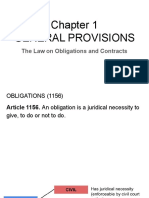 Chapter 1 - GENERAL PROVISIONS Law On Obligations