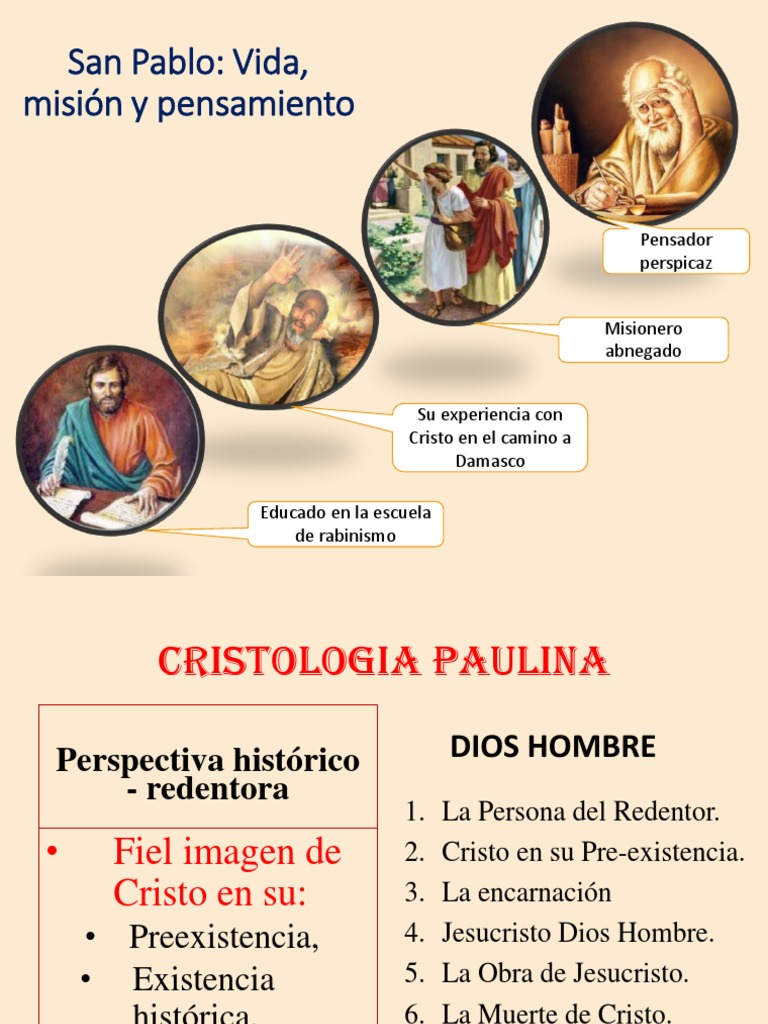San Pablo Vida Mision Y Pensamiento1 Pdf Jesús La Resurrección De