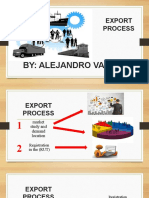 Evidencia 8 Export Process