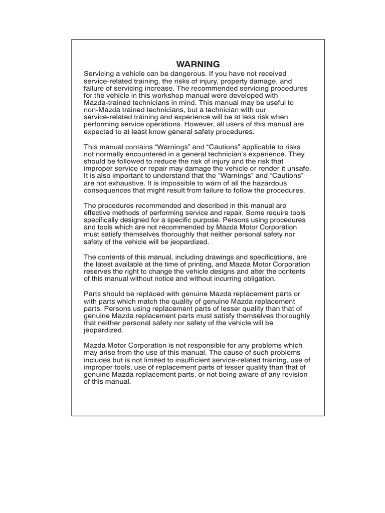 Warning | PDF