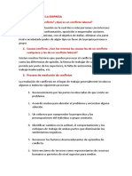 Los Conflictos en La Empresa