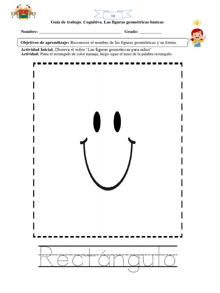 Actividades del Rectángulo para Preescolar | PDF | Crecimiento personal ...