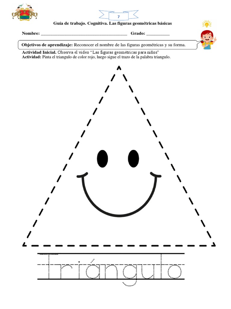 Actividades del Triángulo para Preescolar | PDF