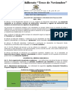 Acta de Socialización de Criterios e Insumos de Evaluación Decimo A Fms