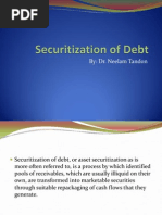 Securitization of Debt