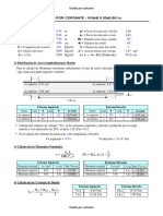 Hoja de Excel: Diseño Por Cortante (Estribos) de Vigas
