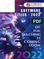 2022-2023 Ieee Software Titles