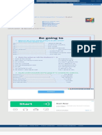 Be Going To Online PDF Worksheet