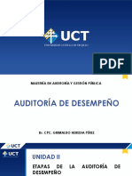 Auditoria de Desempeño - Unidad Ii - Sesión 3