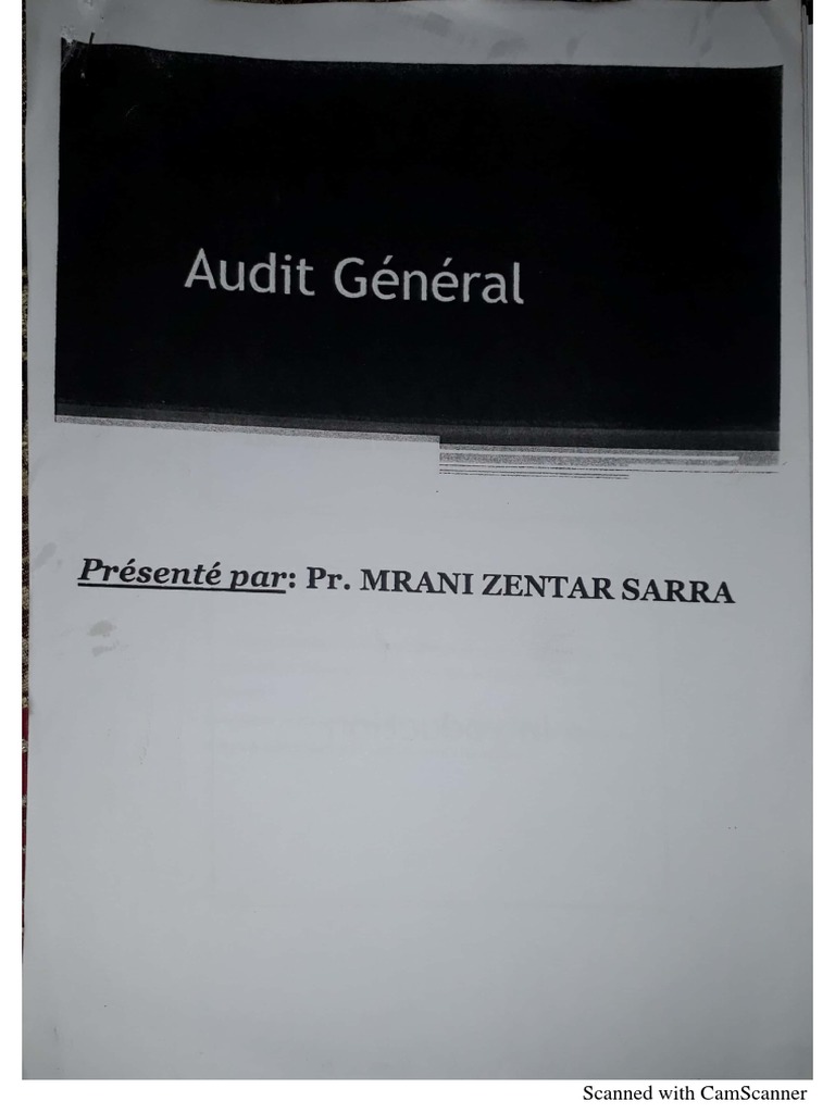 Zentar Plus Audit Overview | PDF
