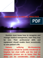 Emergencies of Dental Practice