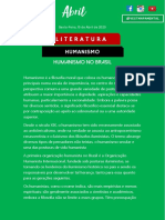 Humanismo No Brasil