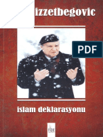 Aliya İzzetbegoviç İslam Deklarasyonu