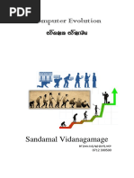 Computer Evolution Vithanage Sir