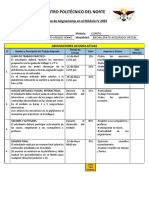 Rubrica Matematicas II Ba IV Modulo 2023