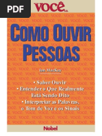 Como Ouvir Pessoas