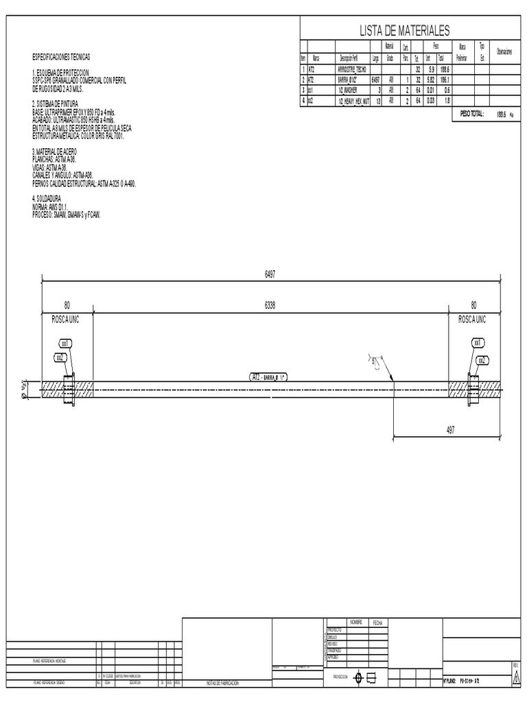AT2 - ARRIOSTRE TECHO | PDF | Materiales | Acero