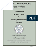 M.Tech. VLSI Info. Brochure 2023 Final